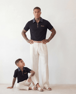 Adam Sport Polo - Black/Black - Adult - S - Romimi