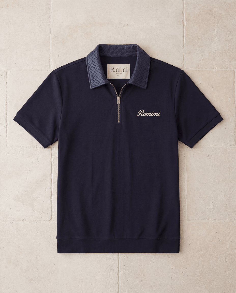 Adam Sport Polo - Black/Black - Adult - S - Romimi