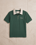 Adam Sport Polo - Forest Green/Cream - Adult - S - Romimi