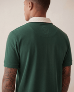 Adam Sport Polo - Forest Green/Cream - Adult - S - Romimi