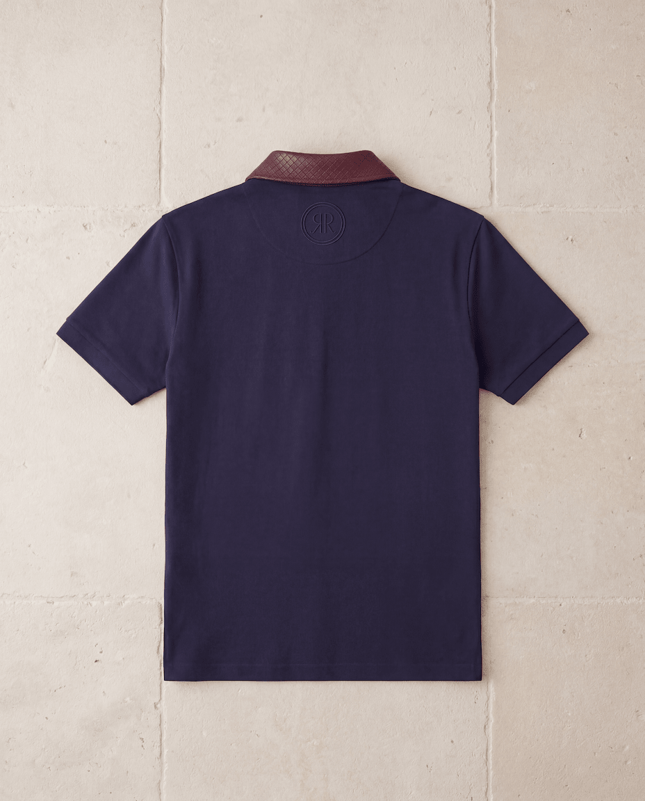 Adam Sport Polo - Navy/Brown - Adult - S - Romimi