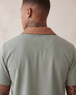 Adam Sport Polo - Sage Green/Brown - Adult - S - Romimi