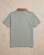 Adam Sport Polo - Sage Green/Brown - Adult - S - Romimi