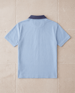 Adam Sport Polo - Sky Blue/Navy - Adult - S - Romimi