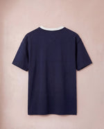 Alexandre Contrast Collar Tee - Adult - S - Romimi