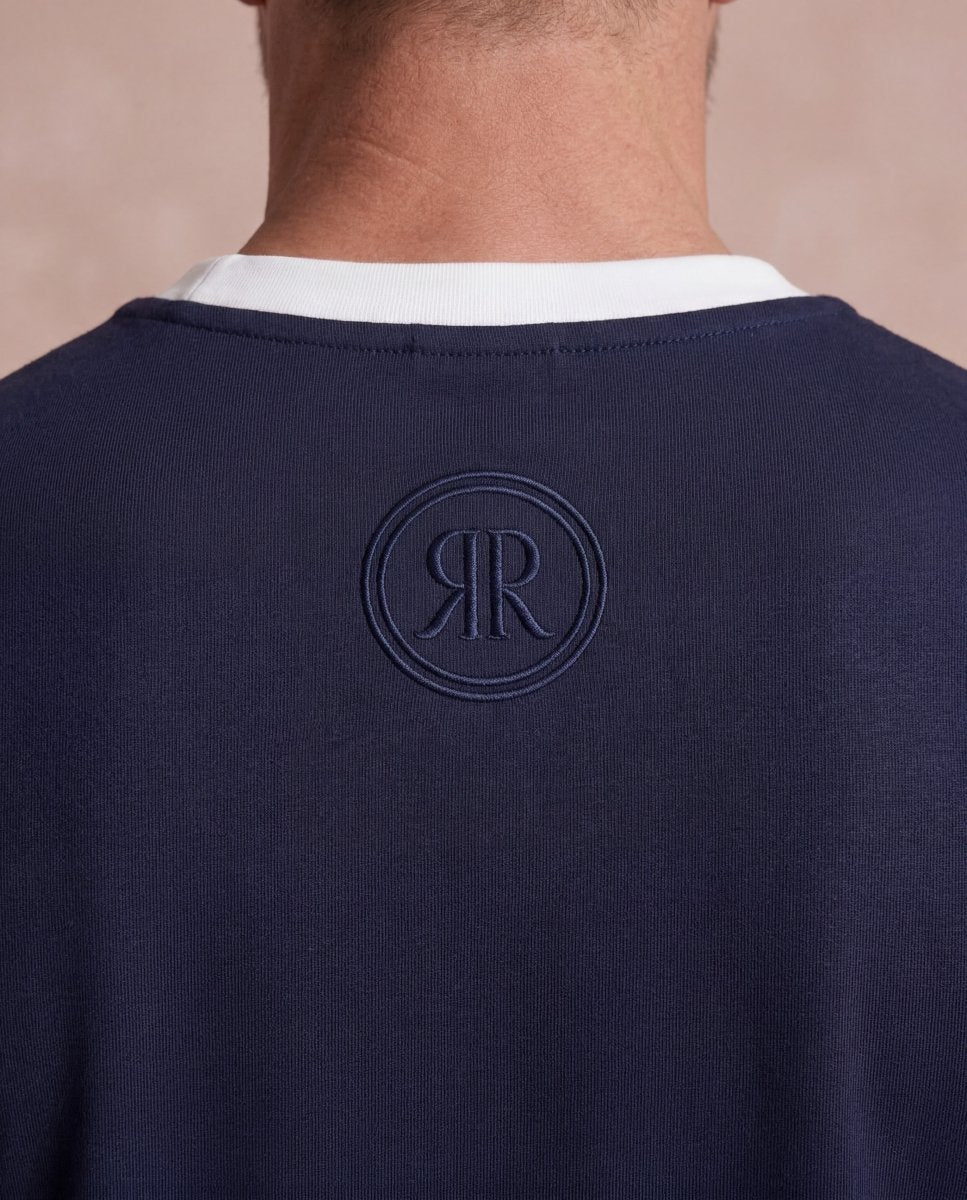 Alexandre Contrast Collar Tee - Adult - S - Romimi