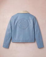Alexandre Cropped Leather Jacket - Adult - S - Romimi