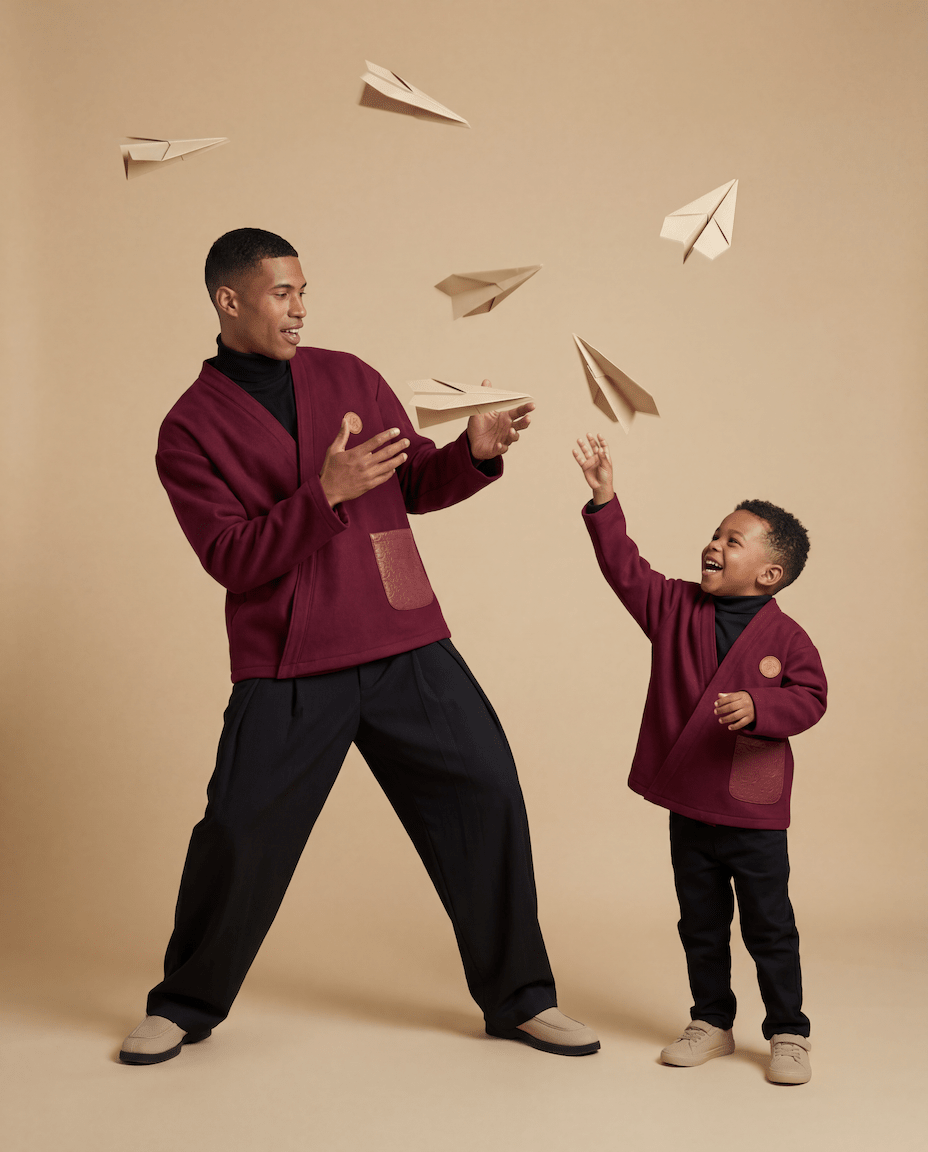 Atelier Kimono Overshirt - Adult - romimi - matching outfits romimi