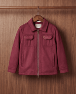 Atelier Suede Jacket - Boy - 3 - 4 years - Romimi