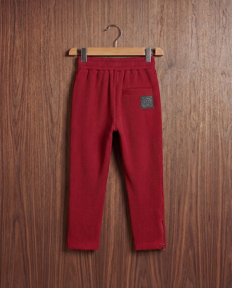 Christmas Eve Pleat Pant - Boy - romimi - matching outfits romimi