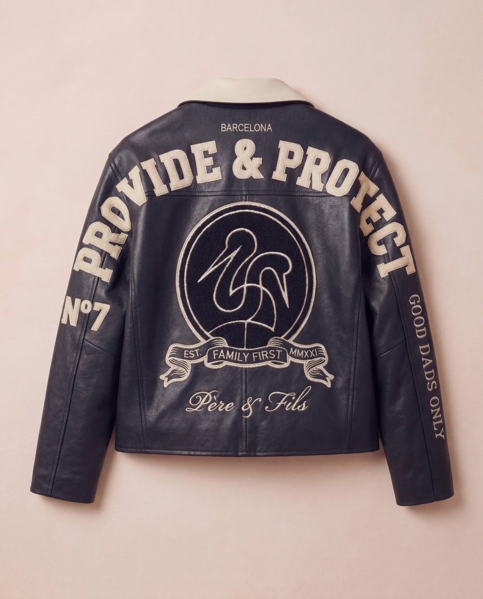 Jordi Biker Leather Jacket - Black - Adult - S - Romimi