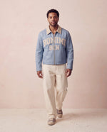 Jordi Biker Leather Jacket - Sky Blue - Adult - S - Romimi