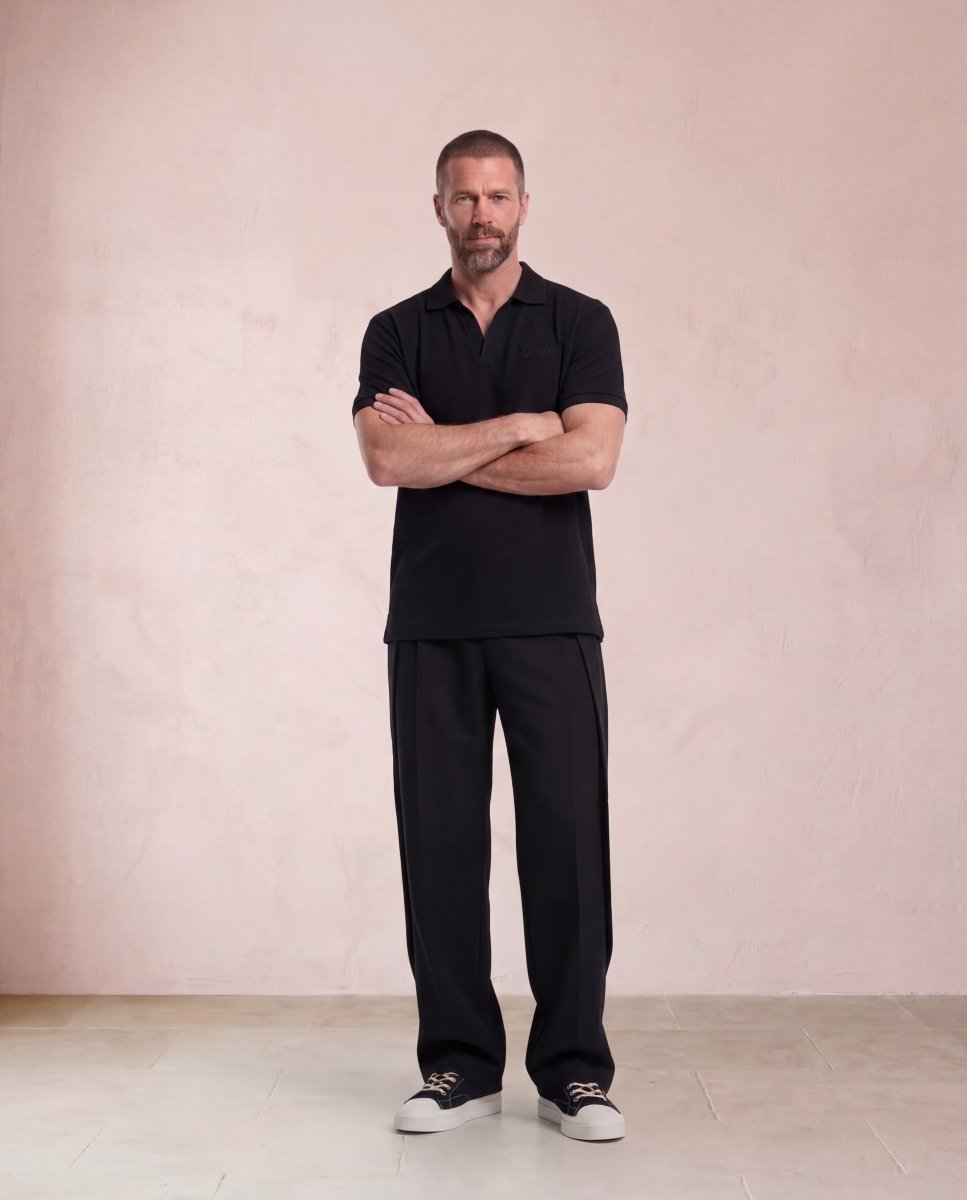 Laurent Classic Ribbed Polo - Adult - S - Romimi