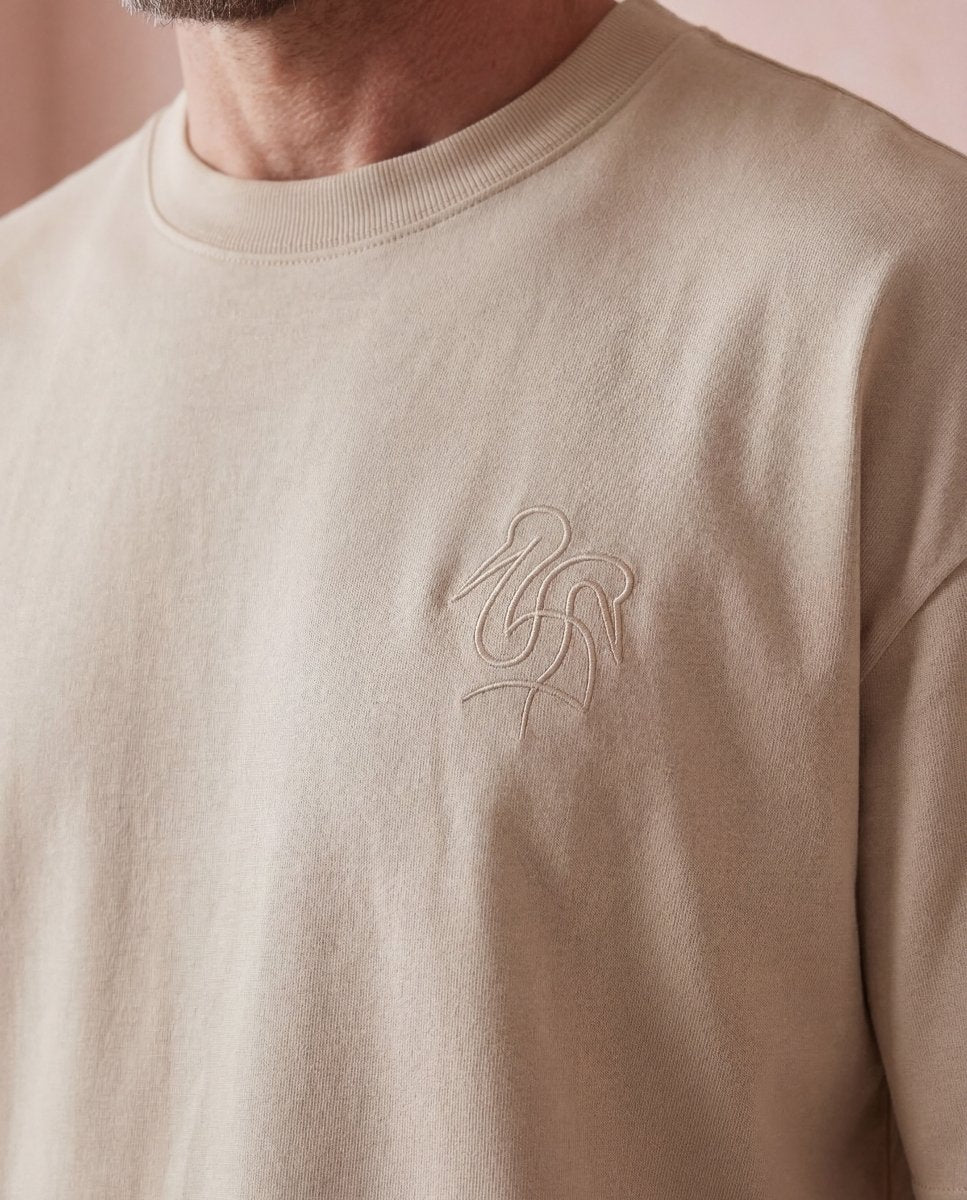 Marcel Oversized Logo Tee - Adult - S - Romimi