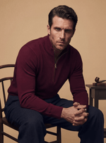 Merino Heritage Quarter - Zip - Adult - romimi - matching outfits romimi