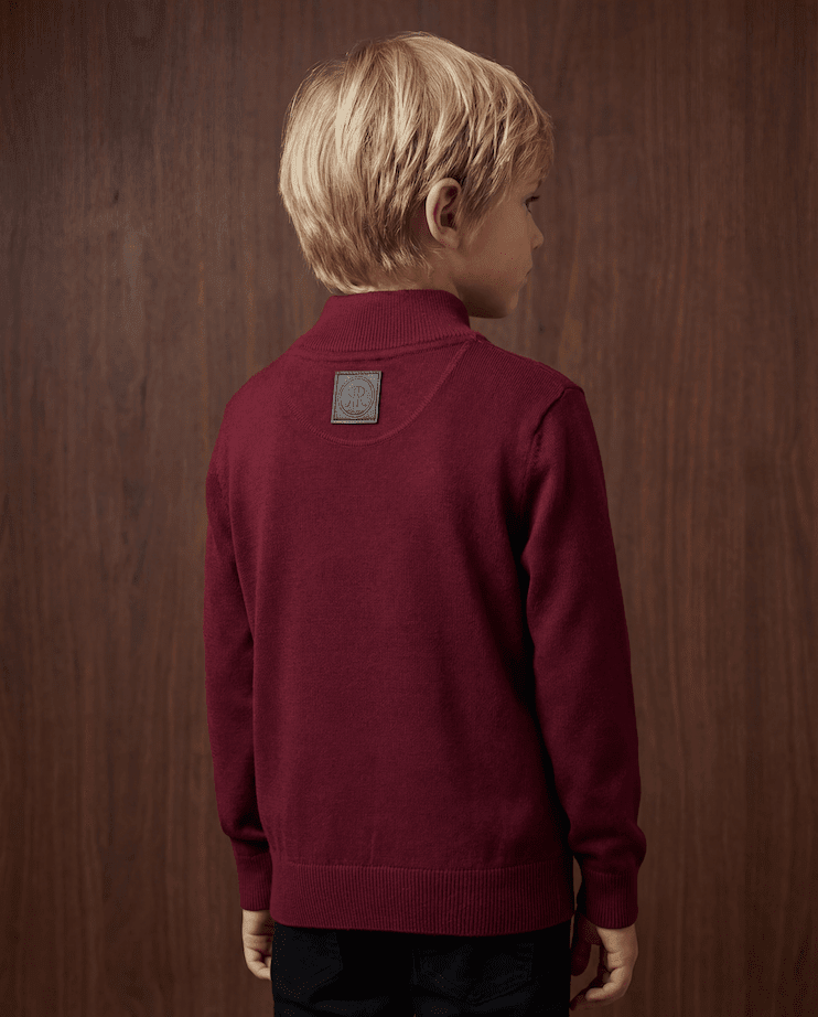 Merino Heritage Quarter - Zip - Boy - 3 - 4 years - Romimi