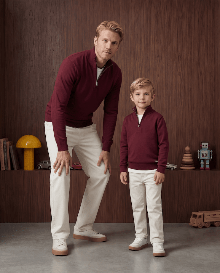 Merino Heritage Quarter - Zip - Boy - 3 - 4 years - Romimi