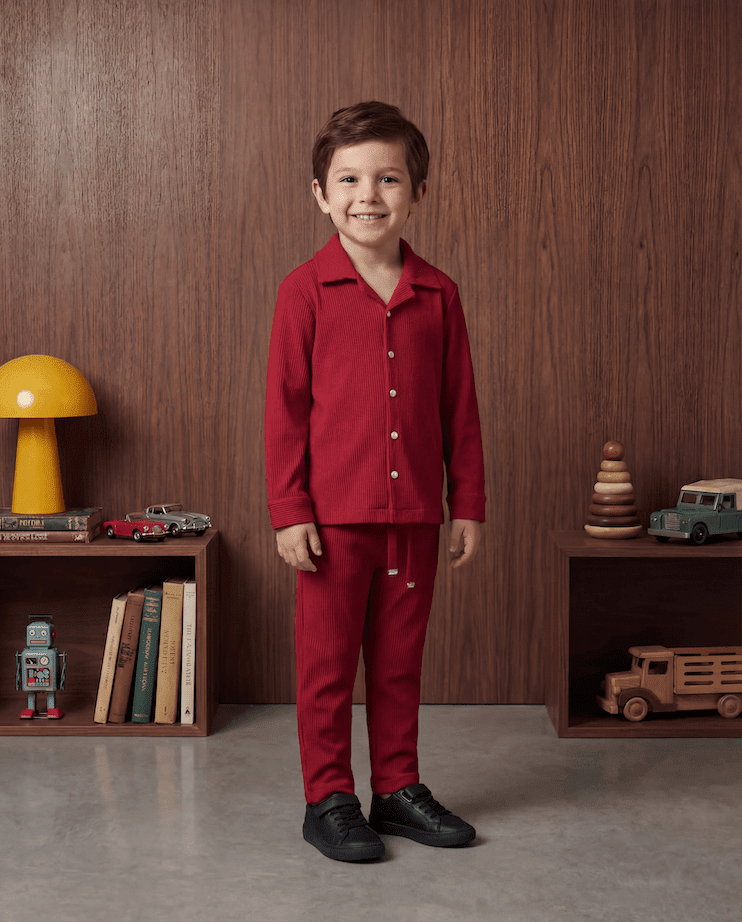 Pleat Pant - Boy - 3 - 4 years - Romimi