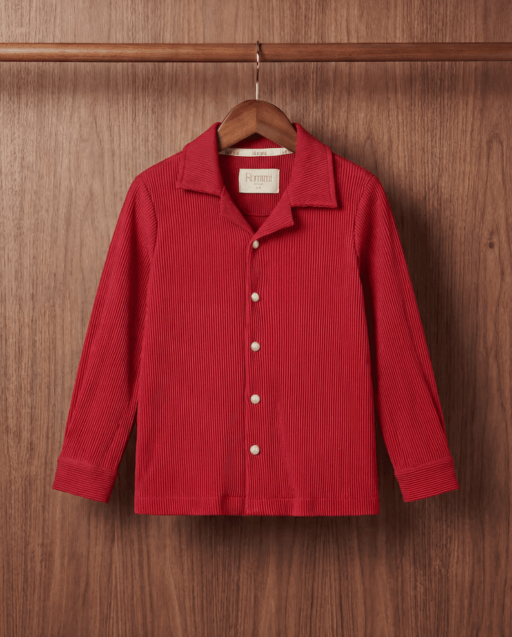 Pleat Shirt - Boy - 3 - 4 years - Romimi