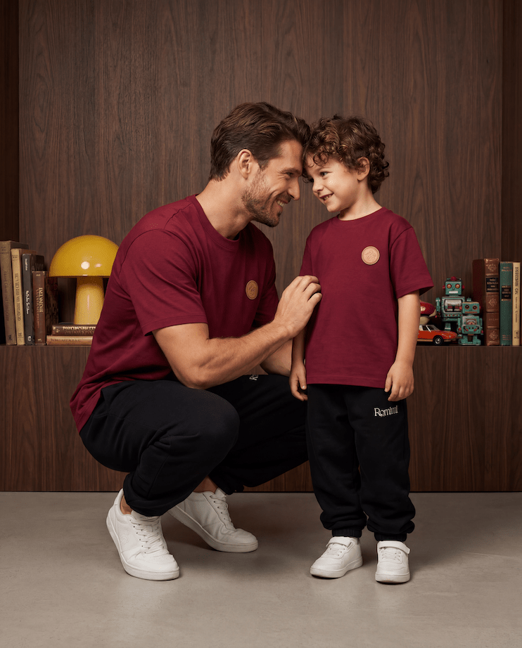 Signature Crest Tee - Adult - romimi - matching outfits romimi